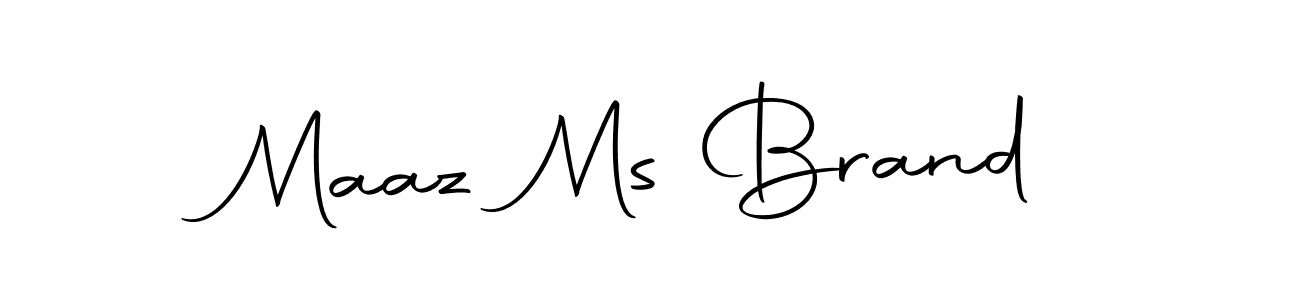 Also we have Maaz Ms Brand name is the best signature style. Create professional handwritten signature collection using Autography-DOLnW autograph style. Maaz Ms Brand signature style 10 images and pictures png