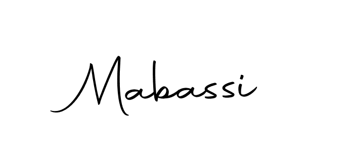 Also we have Mabassi name is the best signature style. Create professional handwritten signature collection using Autography-DOLnW autograph style. Mabassi signature style 10 images and pictures png