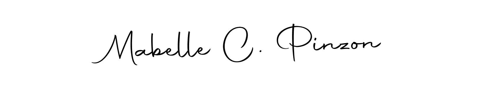Make a short Mabelle C. Pinzon signature style. Manage your documents anywhere anytime using Autography-DOLnW. Create and add eSignatures, submit forms, share and send files easily. Mabelle C. Pinzon signature style 10 images and pictures png