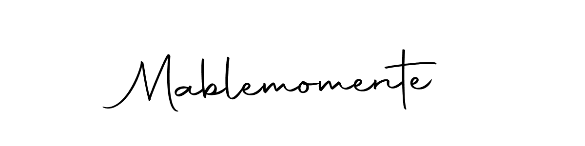 Mablemomente stylish signature style. Best Handwritten Sign (Autography-DOLnW) for my name. Handwritten Signature Collection Ideas for my name Mablemomente. Mablemomente signature style 10 images and pictures png