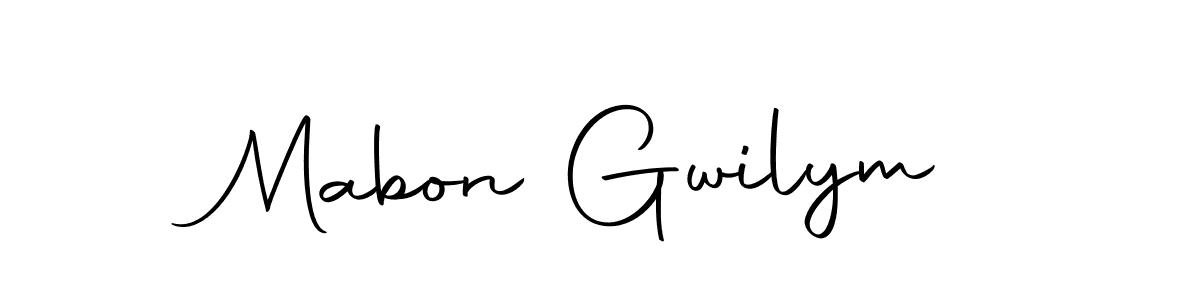 The best way (Autography-DOLnW) to make a short signature is to pick only two or three words in your name. The name Mabon Gwilym include a total of six letters. For converting this name. Mabon Gwilym signature style 10 images and pictures png