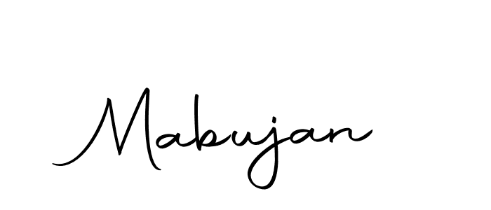 if you are searching for the best signature style for your name Mabujan. so please give up your signature search. here we have designed multiple signature styles  using Autography-DOLnW. Mabujan signature style 10 images and pictures png