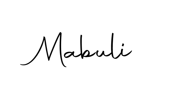 Also we have Mabuli name is the best signature style. Create professional handwritten signature collection using Autography-DOLnW autograph style. Mabuli signature style 10 images and pictures png