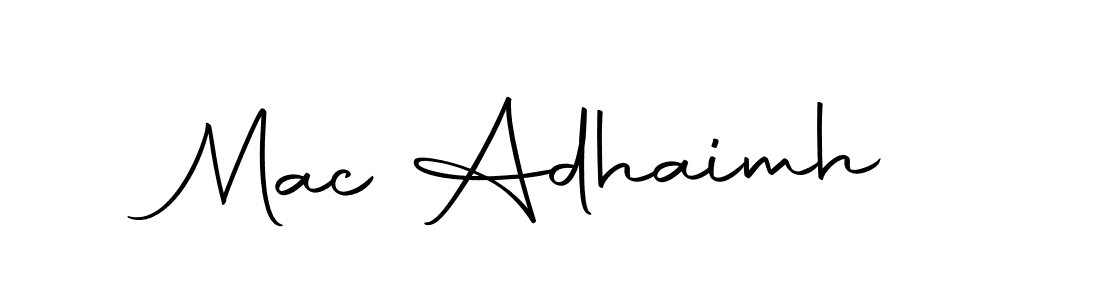 Also You can easily find your signature by using the search form. We will create Mac Adhaimh name handwritten signature images for you free of cost using Autography-DOLnW sign style. Mac Adhaimh signature style 10 images and pictures png