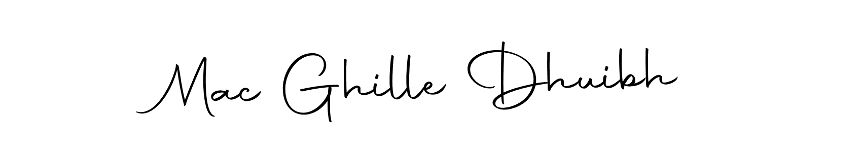 This is the best signature style for the Mac Ghille Dhuibh name. Also you like these signature font (Autography-DOLnW). Mix name signature. Mac Ghille Dhuibh signature style 10 images and pictures png