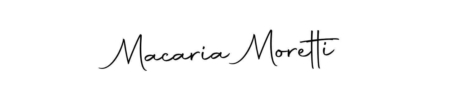 The best way (Autography-DOLnW) to make a short signature is to pick only two or three words in your name. The name Macaria Moretti include a total of six letters. For converting this name. Macaria Moretti signature style 10 images and pictures png