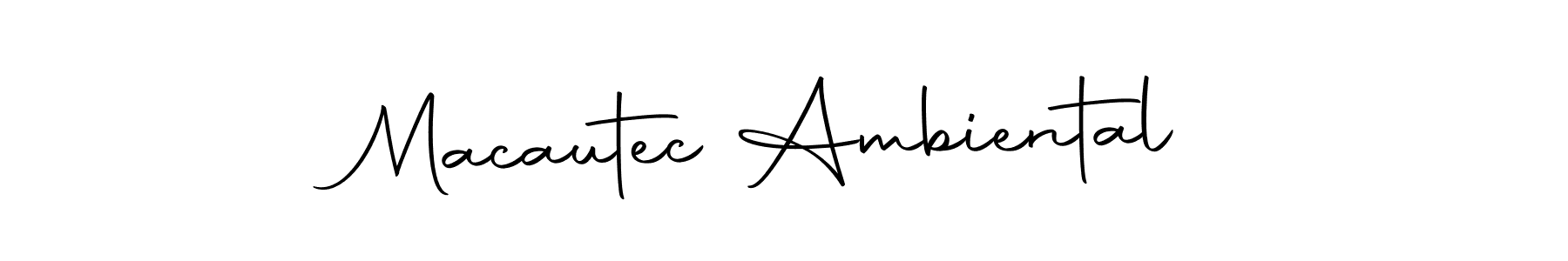 This is the best signature style for the Macautec Ambiental name. Also you like these signature font (Autography-DOLnW). Mix name signature. Macautec Ambiental signature style 10 images and pictures png