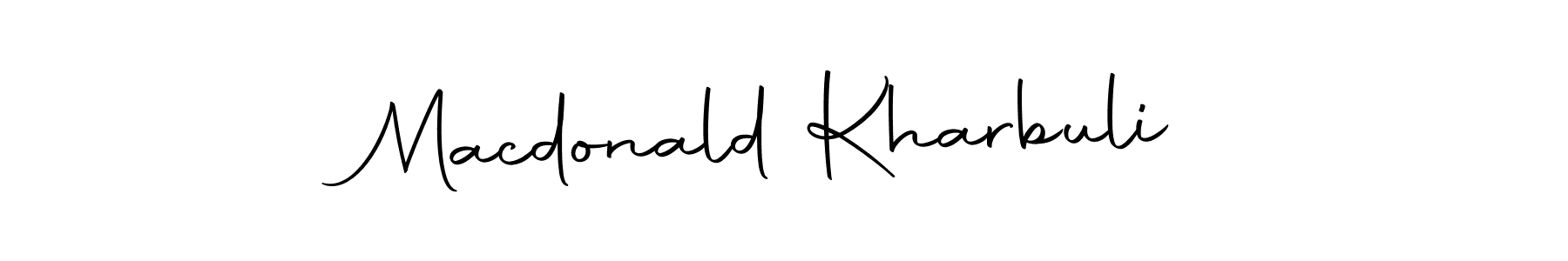 Once you've used our free online signature maker to create your best signature Autography-DOLnW style, it's time to enjoy all of the benefits that Macdonald Kharbuli name signing documents. Macdonald Kharbuli signature style 10 images and pictures png