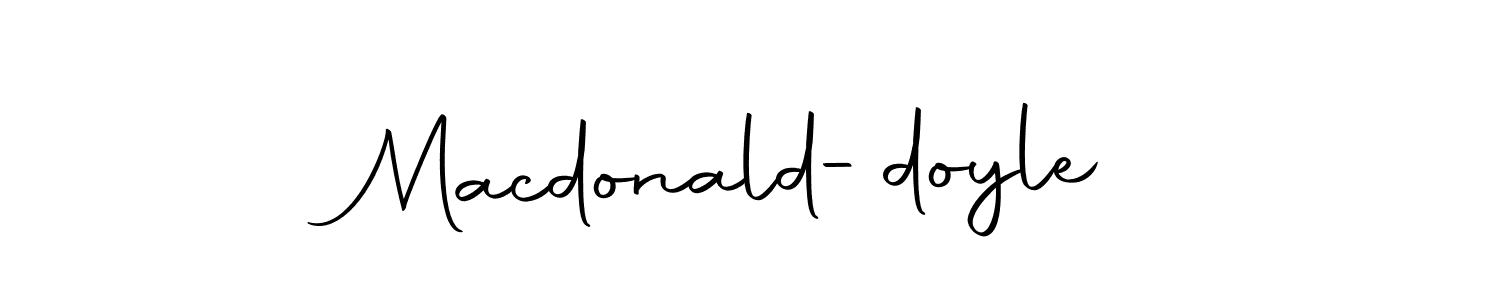 Make a beautiful signature design for name Macdonald-doyle. Use this online signature maker to create a handwritten signature for free. Macdonald-doyle signature style 10 images and pictures png