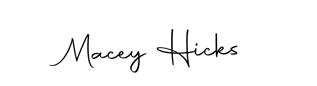 Also we have Macey Hicks name is the best signature style. Create professional handwritten signature collection using Autography-DOLnW autograph style. Macey Hicks signature style 10 images and pictures png