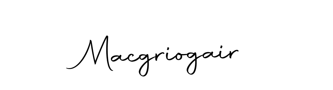 Create a beautiful signature design for name Macgriogair. With this signature (Autography-DOLnW) fonts, you can make a handwritten signature for free. Macgriogair signature style 10 images and pictures png