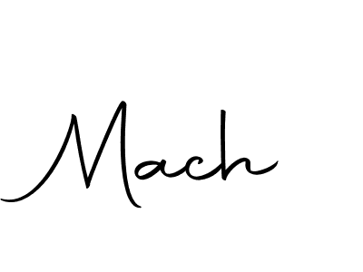 Design your own signature with our free online signature maker. With this signature software, you can create a handwritten (Autography-DOLnW) signature for name Mach. Mach signature style 10 images and pictures png