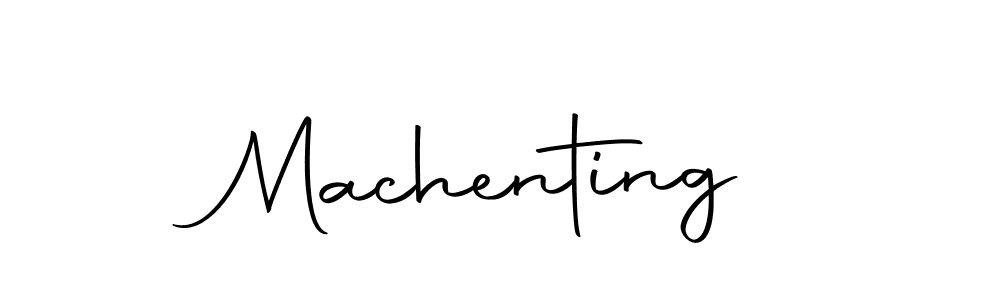 Similarly Autography-DOLnW is the best handwritten signature design. Signature creator online .You can use it as an online autograph creator for name Machenting. Machenting signature style 10 images and pictures png