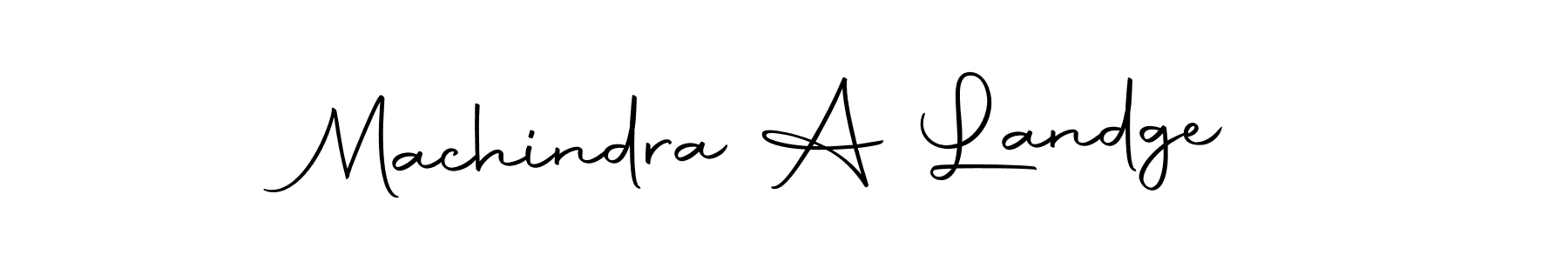 Also You can easily find your signature by using the search form. We will create Machindra A Landge name handwritten signature images for you free of cost using Autography-DOLnW sign style. Machindra A Landge signature style 10 images and pictures png