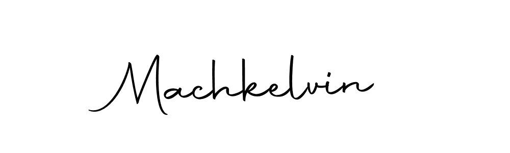 Design your own signature with our free online signature maker. With this signature software, you can create a handwritten (Autography-DOLnW) signature for name Machkelvin. Machkelvin signature style 10 images and pictures png