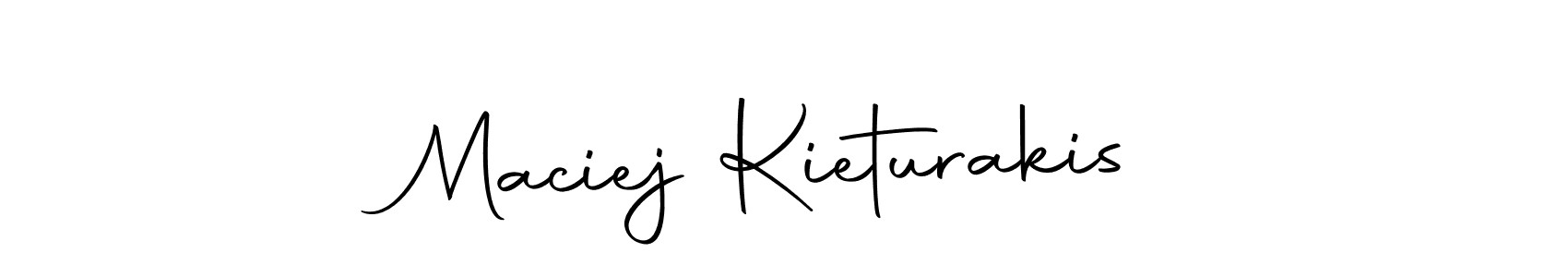 if you are searching for the best signature style for your name Maciej Kieturakis. so please give up your signature search. here we have designed multiple signature styles  using Autography-DOLnW. Maciej Kieturakis signature style 10 images and pictures png