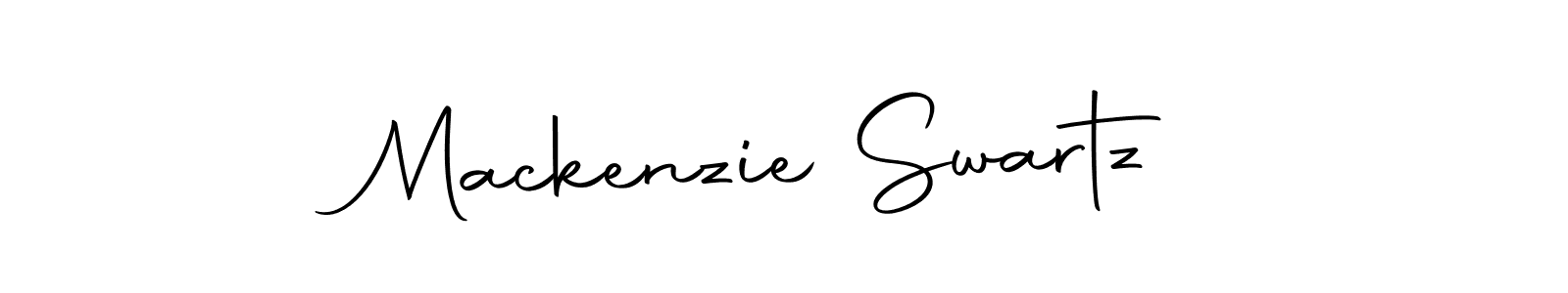 Design your own signature with our free online signature maker. With this signature software, you can create a handwritten (Autography-DOLnW) signature for name Mackenzie Swartz. Mackenzie Swartz signature style 10 images and pictures png