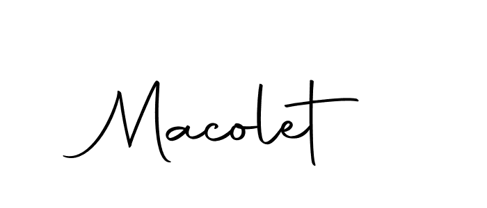 Also we have Macolet name is the best signature style. Create professional handwritten signature collection using Autography-DOLnW autograph style. Macolet signature style 10 images and pictures png