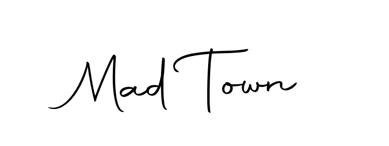 Use a signature maker to create a handwritten signature online. With this signature software, you can design (Autography-DOLnW) your own signature for name Mad Town. Mad Town signature style 10 images and pictures png