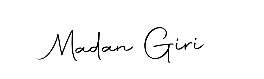 Also we have Madan Giri name is the best signature style. Create professional handwritten signature collection using Autography-DOLnW autograph style. Madan Giri signature style 10 images and pictures png