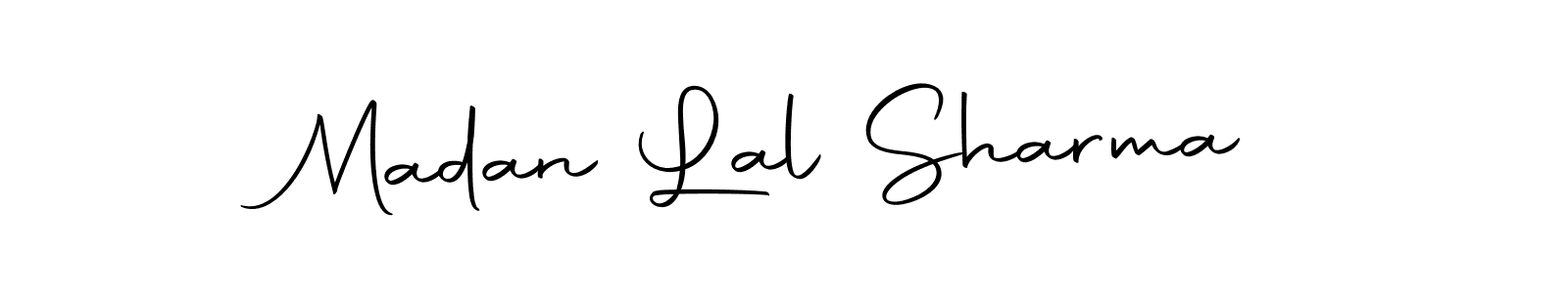 Also we have Madan Lal Sharma name is the best signature style. Create professional handwritten signature collection using Autography-DOLnW autograph style. Madan Lal Sharma signature style 10 images and pictures png