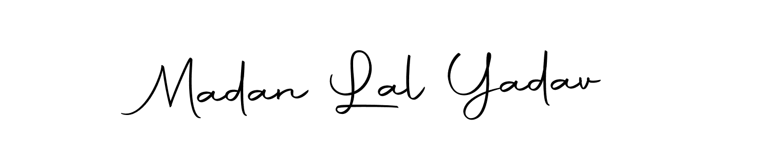 Make a beautiful signature design for name Madan Lal Yadav. With this signature (Autography-DOLnW) style, you can create a handwritten signature for free. Madan Lal Yadav signature style 10 images and pictures png