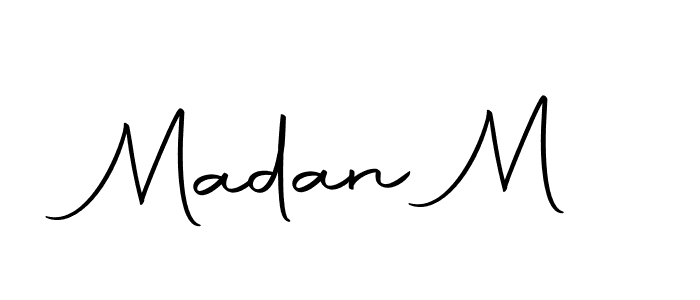 Once you've used our free online signature maker to create your best signature Autography-DOLnW style, it's time to enjoy all of the benefits that Madan M name signing documents. Madan M signature style 10 images and pictures png