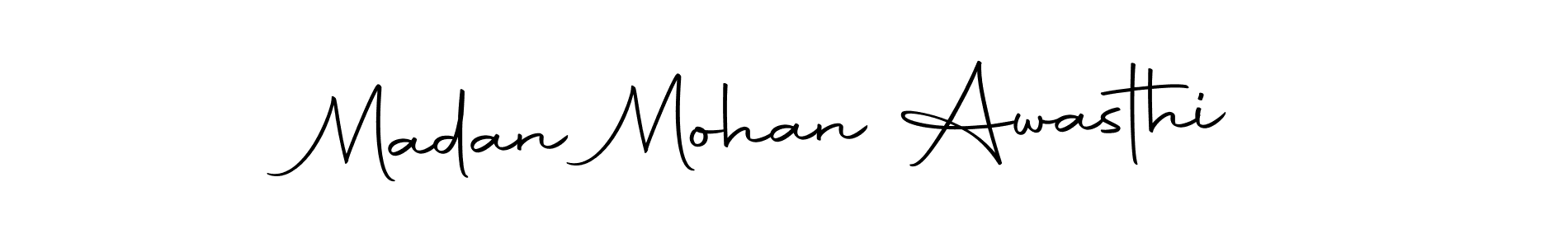 How to make Madan Mohan Awasthi signature? Autography-DOLnW is a professional autograph style. Create handwritten signature for Madan Mohan Awasthi name. Madan Mohan Awasthi signature style 10 images and pictures png