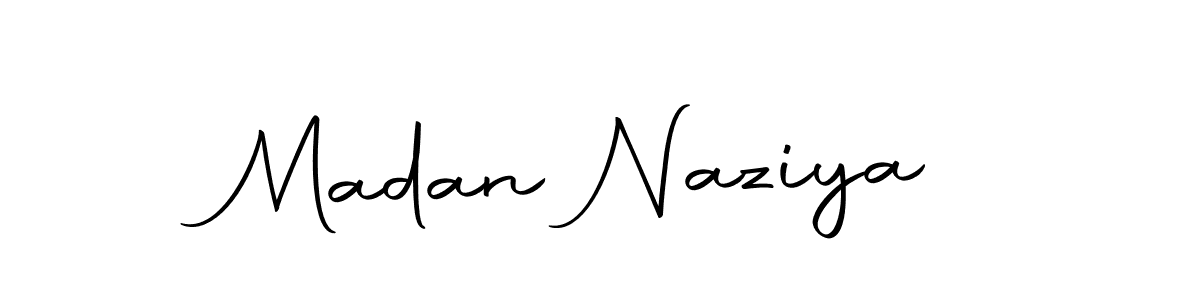 Make a beautiful signature design for name Madan Naziya. Use this online signature maker to create a handwritten signature for free. Madan Naziya signature style 10 images and pictures png