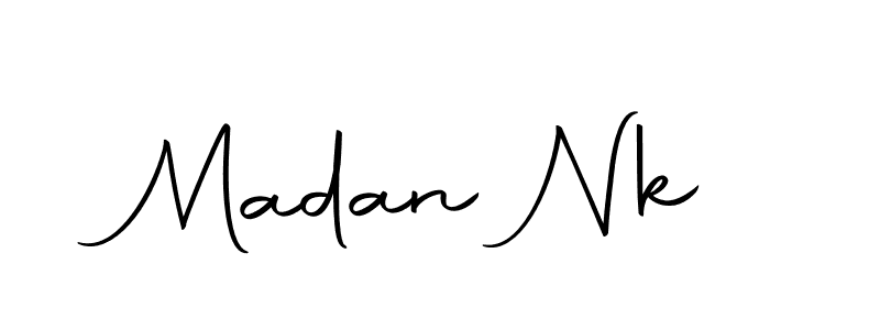 It looks lik you need a new signature style for name Madan Nk. Design unique handwritten (Autography-DOLnW) signature with our free signature maker in just a few clicks. Madan Nk signature style 10 images and pictures png