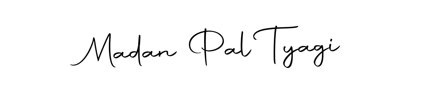 Use a signature maker to create a handwritten signature online. With this signature software, you can design (Autography-DOLnW) your own signature for name Madan Pal Tyagi. Madan Pal Tyagi signature style 10 images and pictures png