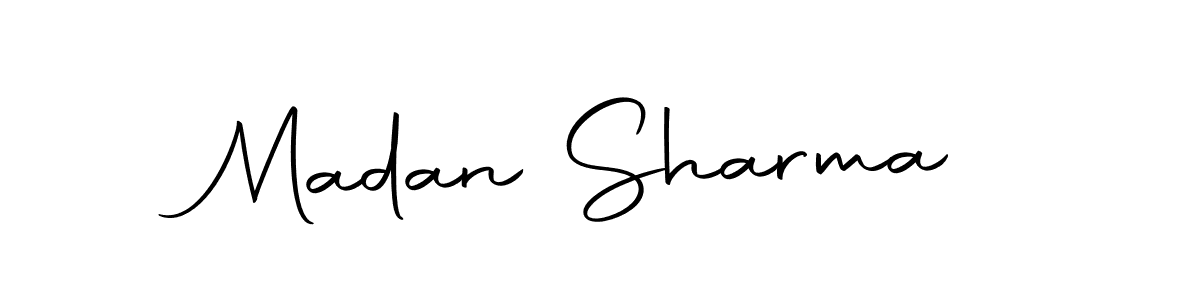 Make a short Madan Sharma signature style. Manage your documents anywhere anytime using Autography-DOLnW. Create and add eSignatures, submit forms, share and send files easily. Madan Sharma signature style 10 images and pictures png