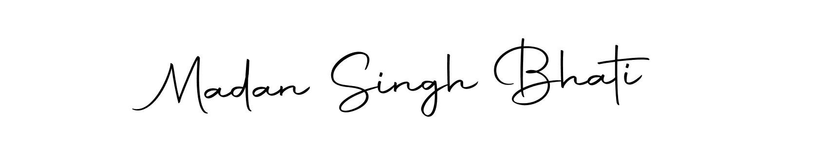Make a beautiful signature design for name Madan Singh Bhati. With this signature (Autography-DOLnW) style, you can create a handwritten signature for free. Madan Singh Bhati signature style 10 images and pictures png
