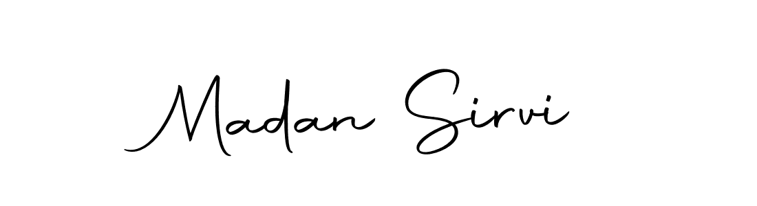 Here are the top 10 professional signature styles for the name Madan Sirvi. These are the best autograph styles you can use for your name. Madan Sirvi signature style 10 images and pictures png