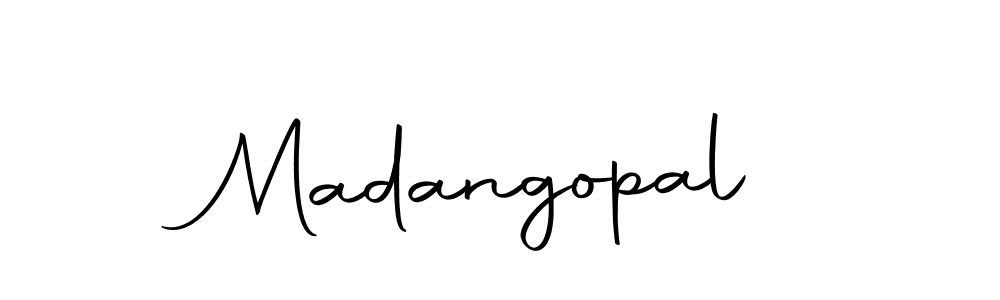 Make a beautiful signature design for name Madangopal. With this signature (Autography-DOLnW) style, you can create a handwritten signature for free. Madangopal signature style 10 images and pictures png