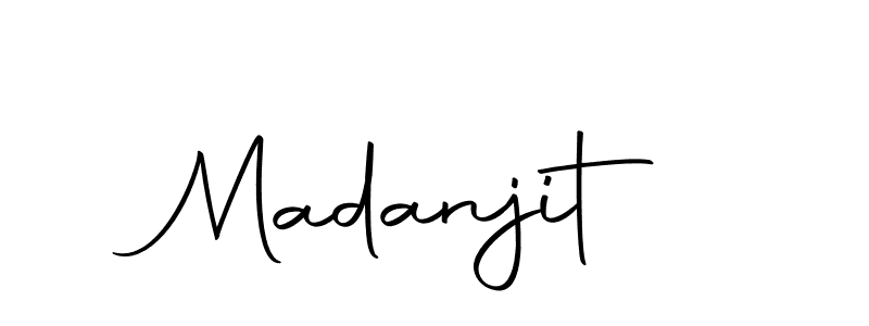 The best way (Autography-DOLnW) to make a short signature is to pick only two or three words in your name. The name Madanjit include a total of six letters. For converting this name. Madanjit signature style 10 images and pictures png