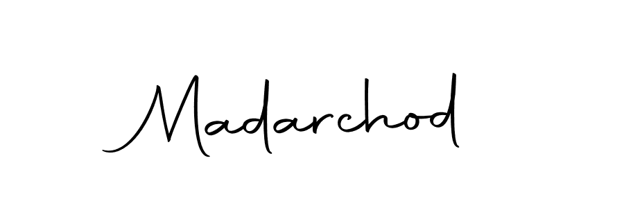 Design your own signature with our free online signature maker. With this signature software, you can create a handwritten (Autography-DOLnW) signature for name Madarchod. Madarchod signature style 10 images and pictures png