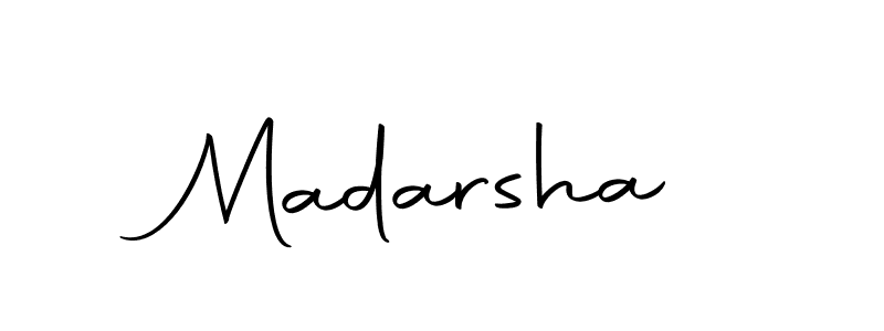 The best way (Autography-DOLnW) to make a short signature is to pick only two or three words in your name. The name Madarsha include a total of six letters. For converting this name. Madarsha signature style 10 images and pictures png