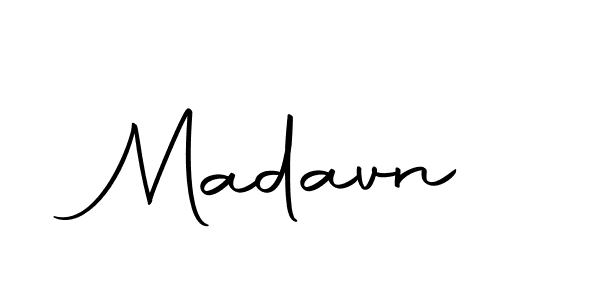 How to make Madavn name signature. Use Autography-DOLnW style for creating short signs online. This is the latest handwritten sign. Madavn signature style 10 images and pictures png