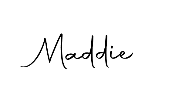 The best way (Autography-DOLnW) to make a short signature is to pick only two or three words in your name. The name Maddie include a total of six letters. For converting this name. Maddie signature style 10 images and pictures png