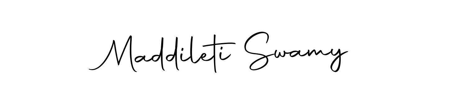 Make a beautiful signature design for name Maddileti Swamy. Use this online signature maker to create a handwritten signature for free. Maddileti Swamy signature style 10 images and pictures png