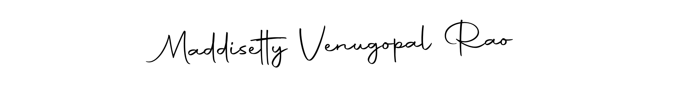 Make a short Maddisetty Venugopal Rao signature style. Manage your documents anywhere anytime using Autography-DOLnW. Create and add eSignatures, submit forms, share and send files easily. Maddisetty Venugopal Rao signature style 10 images and pictures png