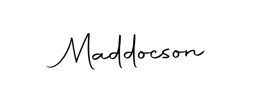 Maddocson stylish signature style. Best Handwritten Sign (Autography-DOLnW) for my name. Handwritten Signature Collection Ideas for my name Maddocson. Maddocson signature style 10 images and pictures png