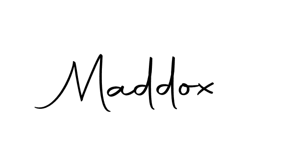 Create a beautiful signature design for name Maddox. With this signature (Autography-DOLnW) fonts, you can make a handwritten signature for free. Maddox signature style 10 images and pictures png