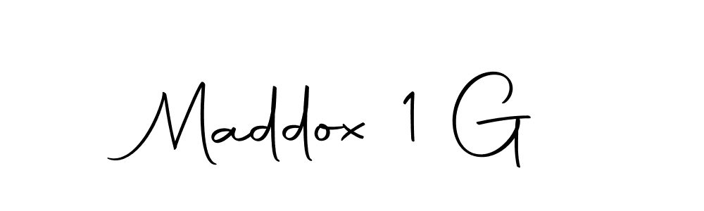 Use a signature maker to create a handwritten signature online. With this signature software, you can design (Autography-DOLnW) your own signature for name Maddox 1 G. Maddox 1 G signature style 10 images and pictures png