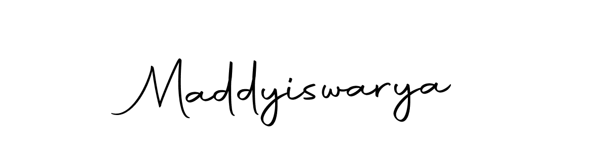 How to make Maddyiswarya signature? Autography-DOLnW is a professional autograph style. Create handwritten signature for Maddyiswarya name. Maddyiswarya signature style 10 images and pictures png