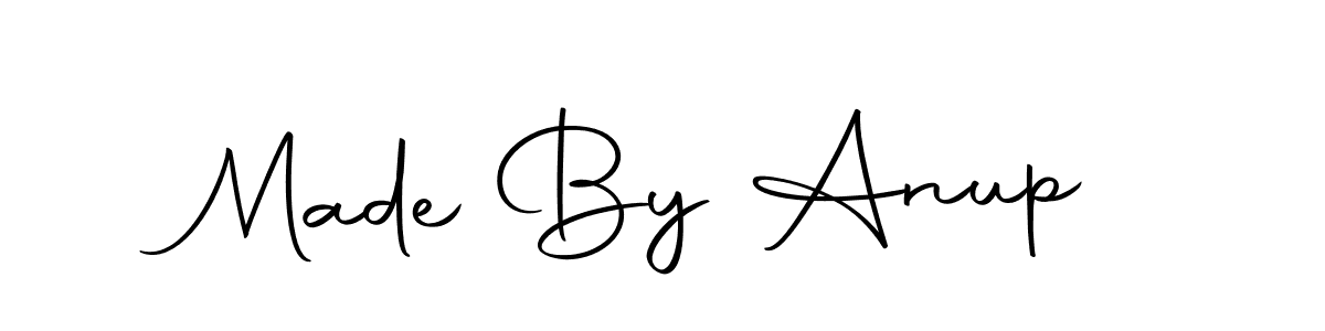 How to make Made By Anup name signature. Use Autography-DOLnW style for creating short signs online. This is the latest handwritten sign. Made By Anup signature style 10 images and pictures png