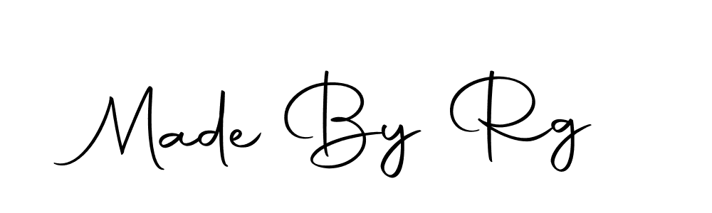 How to make Made By Rg name signature. Use Autography-DOLnW style for creating short signs online. This is the latest handwritten sign. Made By Rg signature style 10 images and pictures png