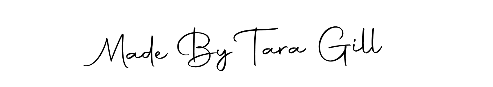 How to make Made By Tara Gill name signature. Use Autography-DOLnW style for creating short signs online. This is the latest handwritten sign. Made By Tara Gill signature style 10 images and pictures png