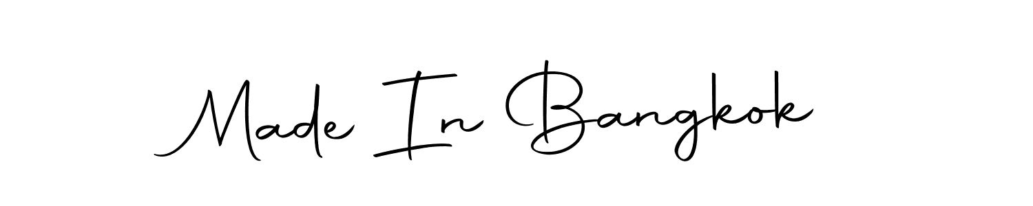 Made In Bangkok stylish signature style. Best Handwritten Sign (Autography-DOLnW) for my name. Handwritten Signature Collection Ideas for my name Made In Bangkok. Made In Bangkok signature style 10 images and pictures png